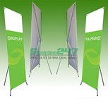 Standee x nhôm cao cấp 80x180